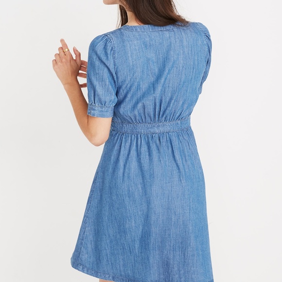 Madewell Denim Daylily Dress- size 2 - Picture 2 of 8
